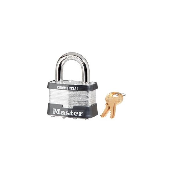 Master Lock No 5KA Keyed Padlock  1 Shackle  Keyed Alike, PK6